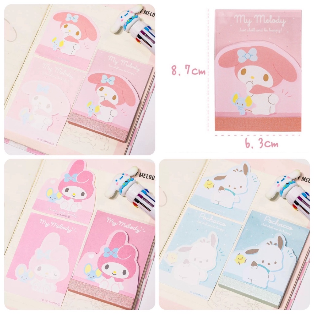 สมุดฉีก ลายการ์ตูน ไดคัท 80แผ่น 8.7×6.3cm ราคา ถูกที่สุด ดีลบีเคเค แกลเลอรีภาพที่ 7