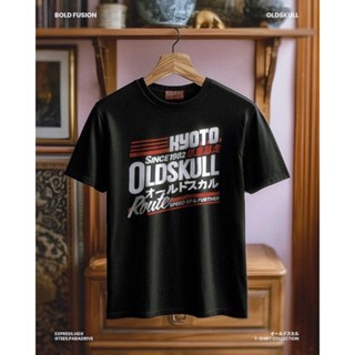🎉เสื้อยืด ลายใหม่ OLDSKULL BLKHDX No.18 - KYOTO🎉
