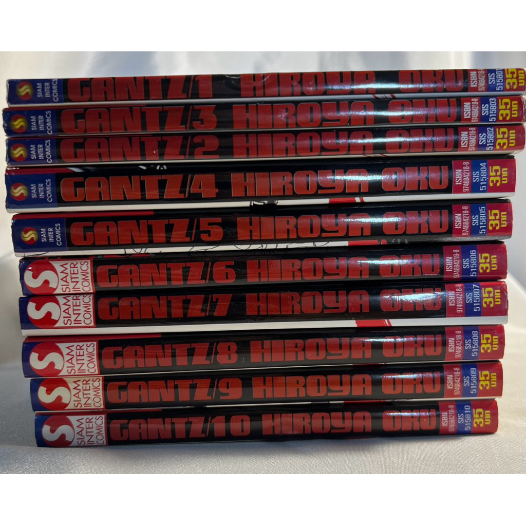 หนังสือ Gantz เล่ม 1-10