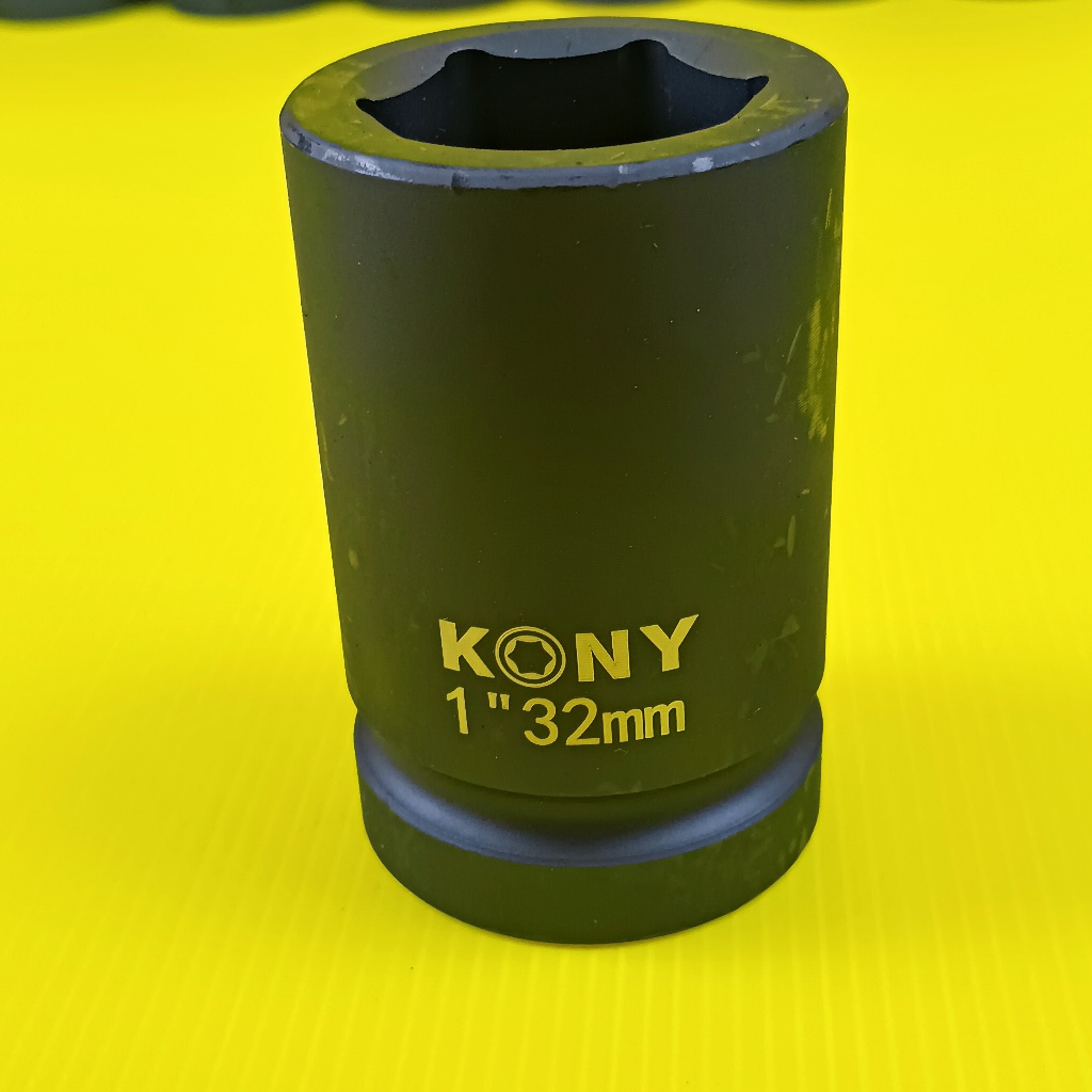 KONY ลูกบล็อกลม ลูกบล็อกยาว1 นิ้ว เบอร์  32 มม. งานหนัก CR-MO สำหรับรถบรรทุก ราคา ถูกที่สุด ดีลบีเคเค แกลเลอรีภาพที่ 4