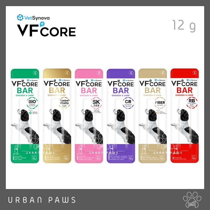 VFcore BAR - วิตามินบาร์ ขนมสุนัขแบบแท่ง ขนาด 12 g