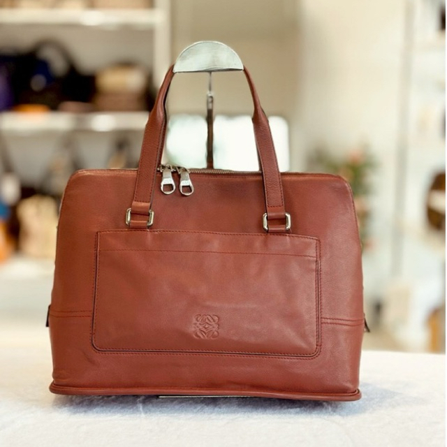Authentic Loewe leather handbag