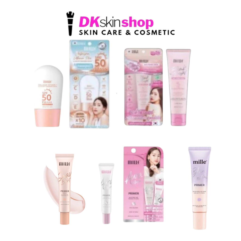 มิลเล่ [แบบหลอด] สเนล ไบร์ท บอดี้ ไพรเมอร์/บลิ๊งค์ ไบร์ท บอดี้/คอลลาเจน วิตามิน พลัส ยูวี วอเทอร์รี่ /ออร่าไพรเมอร์