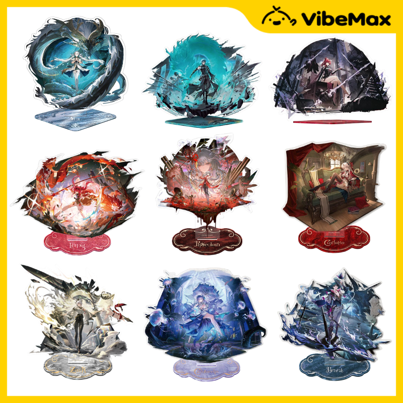 [✨NEW⚡พร้อมส่ง] Wuthering Waves สแตนดี้  WUWA Official Merch Resonator series Tachie Standee