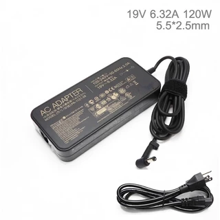 Asus Adapter 19V/6.32A 120W หัวขนาด 5.5*2.5mm สายชาร์จ Asus VivoMini VC66 สายชาร์จ เอซุสAsus 19V/6.32A 120W หัวขน