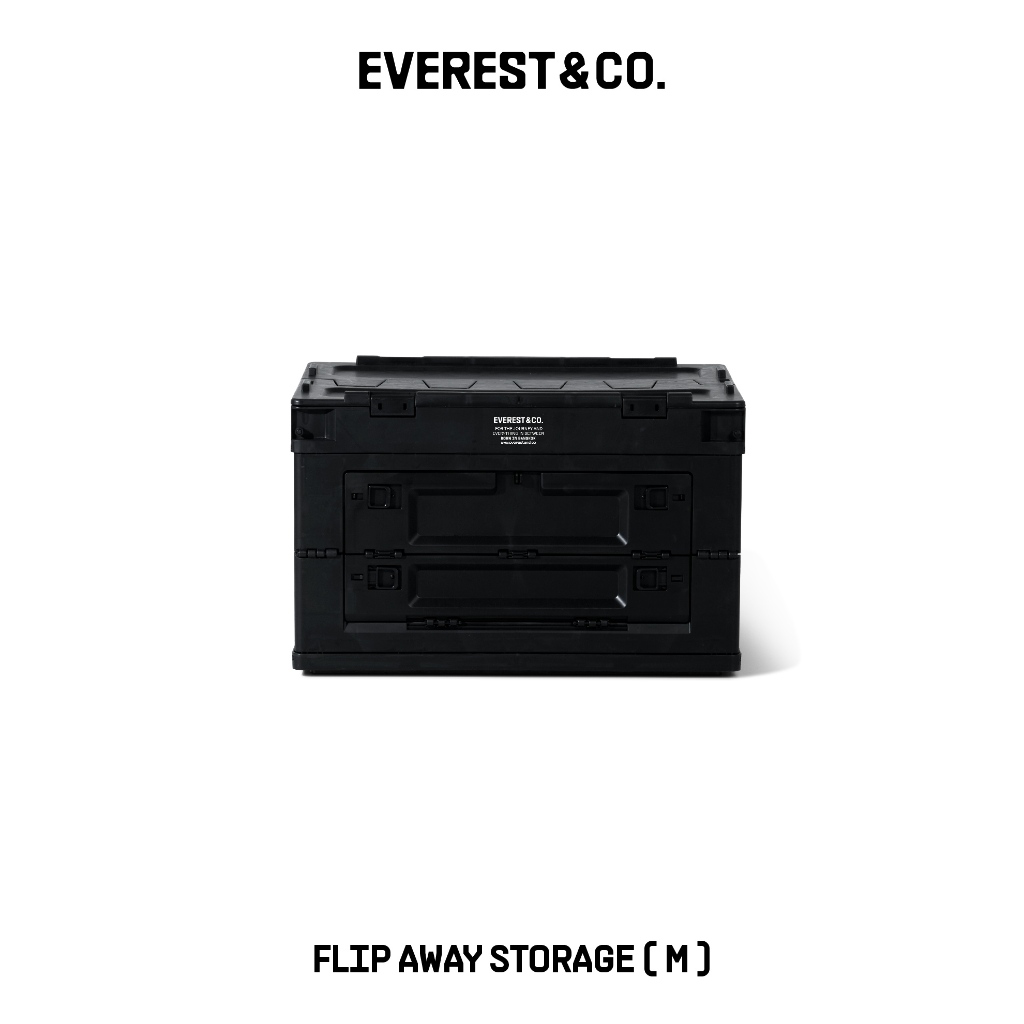 EVEREST&CO. FLIP AWAY STORAGE (M) ลังเก็บของอเนกประสงค์พับได้ขนาด 49 ลิตร