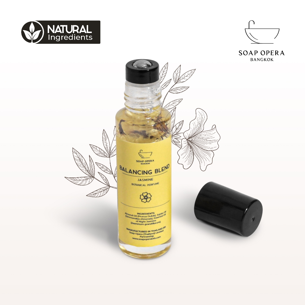 Relaxing Blend Botanical Perfume in Jasmine