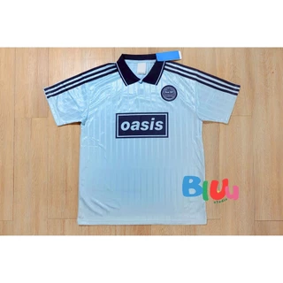 (S-4XL) เสื้อโปโลคอปก แนวสตรีท แฟชั่น 3 สี ดำ/ฟ้า/ชมพู "โอเอซิส Live 2025" เกรดพรีเมี่ยม พร้อมส่งในไทย