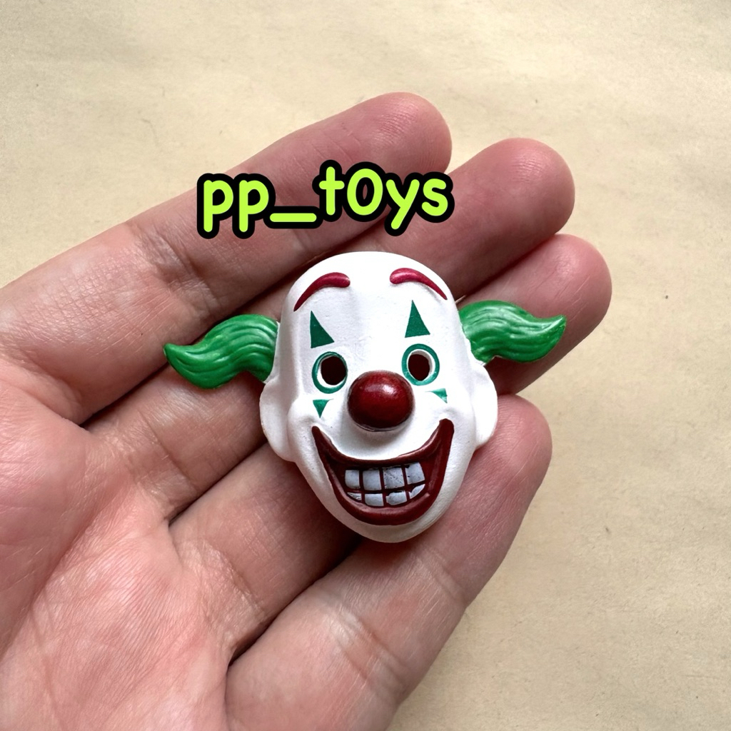 PBtoys โมเดลหน้ากากตัวตลก Arthur Flexk Joker mask 1:6