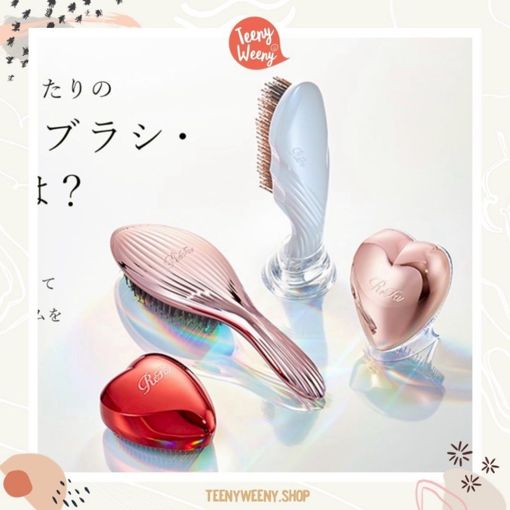 หวี Refa Hair Brush Comb พร้อมส่งในไทย หวีญี่ปุ่น