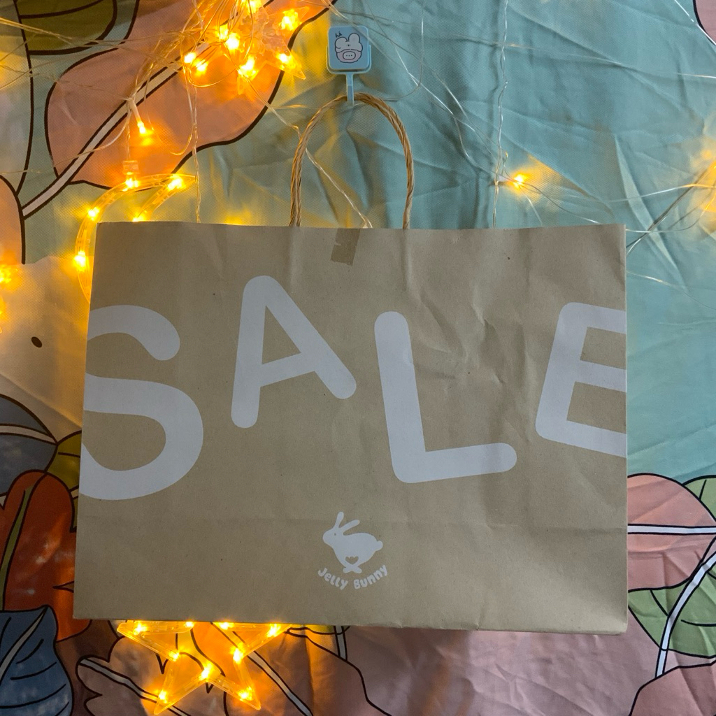 ถุงกระดาษ Jelly Bunny มือสอง สภาพดี