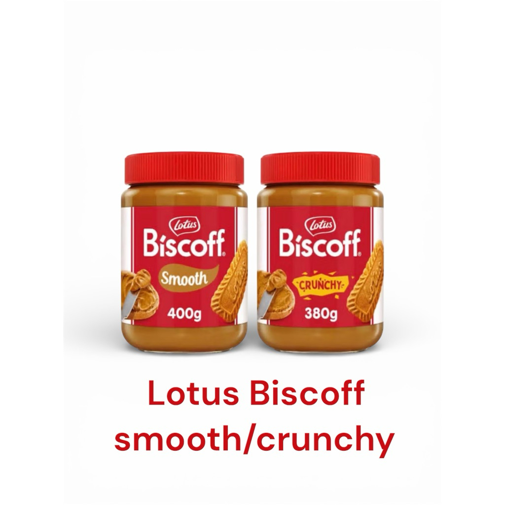 lotus Biscoff smooth/crunchy 380/400g พร้อมส่ง