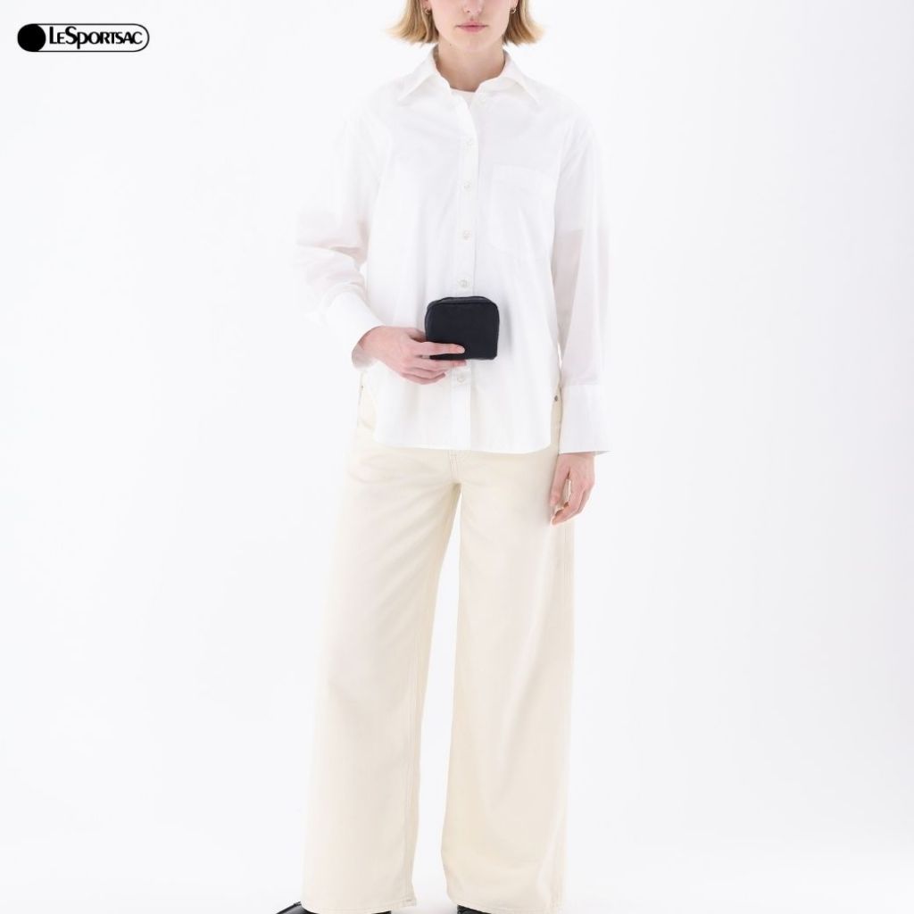 Lesportsac Square Cosmetic Bag Small Bag กระเป๋าใบเล็กเครื่องสำอาง Style 6701 - รูปที่ 7