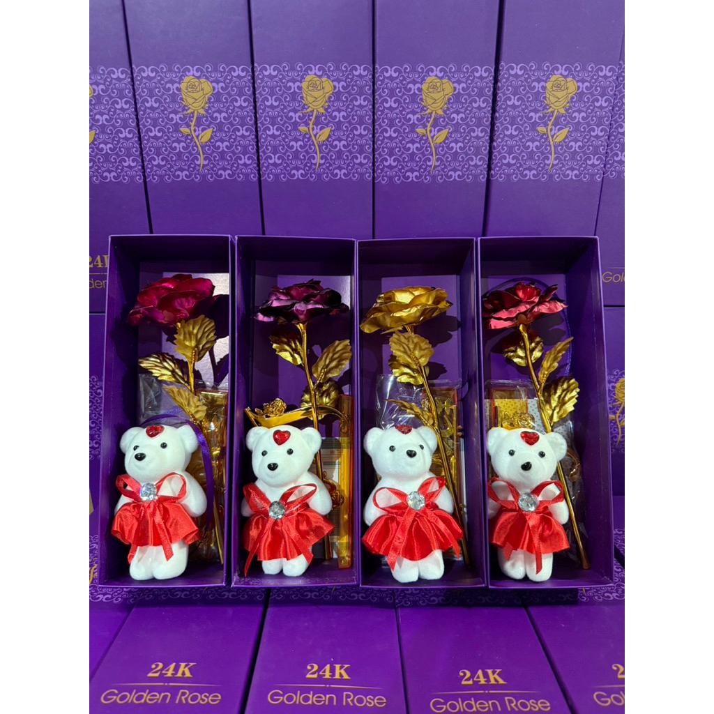 ดอกไม้ทอง24k พร้อมส่งในไทย - รูปที่ 4