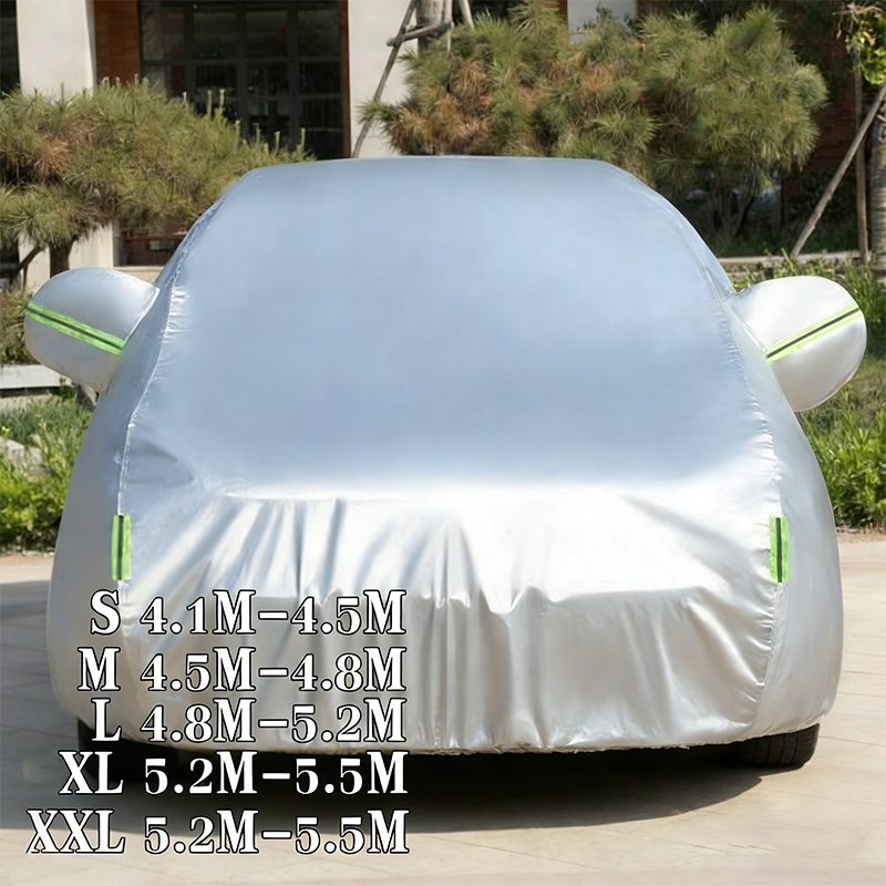 ผ้าคลุมรถ ((รุ่นใหม่ล่าสุด!)) ทุกรุ่น เก๋ง กะบะ ไซต์ S M L XXL ผ้าคลุมรถยนต์ ผ้าคลุมรถกระบะ