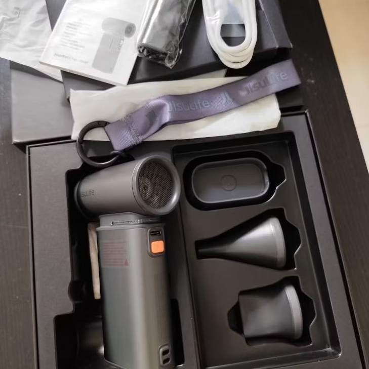 พัดลมมือถือ Jisulife Ultra1 (หรือ FA55) มือสองใช้งานได้ปกติขอคนรับได้กับของมือสอง