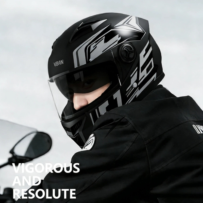 AXK หมวกกันน็อค หมวกกันน็อคเต็มใบ แว่น2ชั้น รถจักรยานยนต์ หมวกกันน็อคมอเตอร์ไซค์ หมวกกันน็อ  Motorcycle Helmet - รูปที่ 2