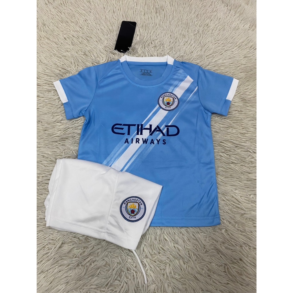 เสื้อบอลเด็กทีมเเมนเชสเตอร์ซิตี้เบอร์17ชื่อเดอะบรอย ใหม่ล่าสุด เสื้อ+กางเกง ราคา ถูกที่สุด ดีลบีเคเค แกลเลอรีภาพที่ 3