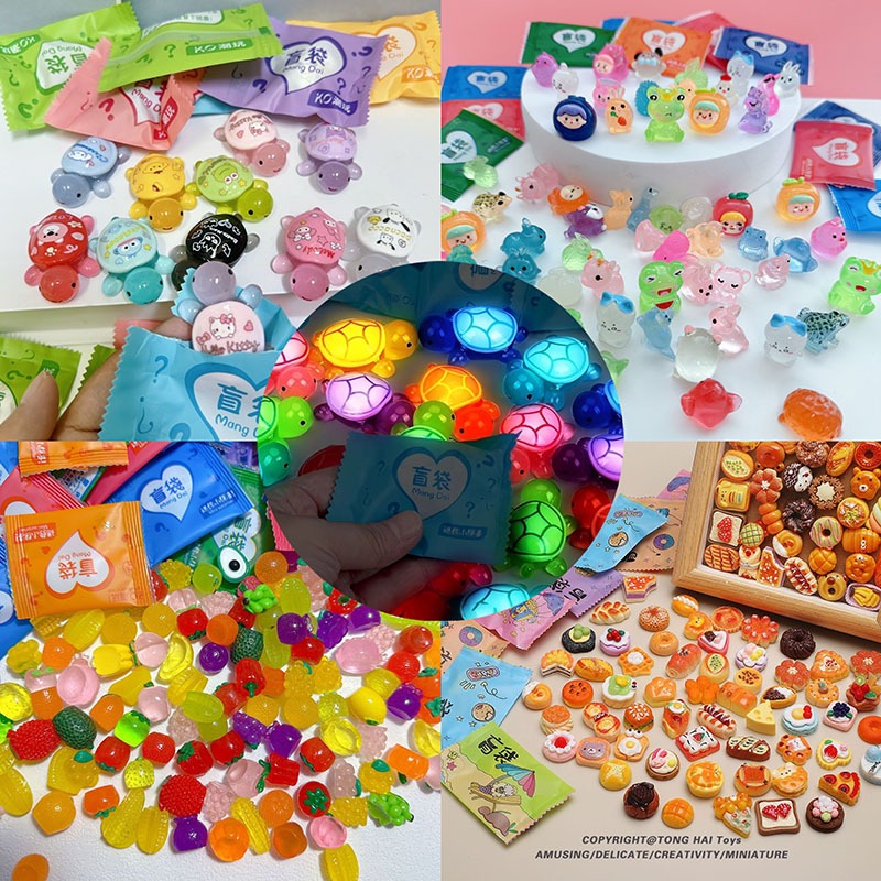 สินค้าจากประเทศไทย มีให้เลือกหลากหลายแบบ ทั้งของเล่นแบบถุงสุ่มขนาดเล็ก โมเดลสัตว์เหมือนจริงแบบการ์ตูน สัตว์เรืองแสง ของเ