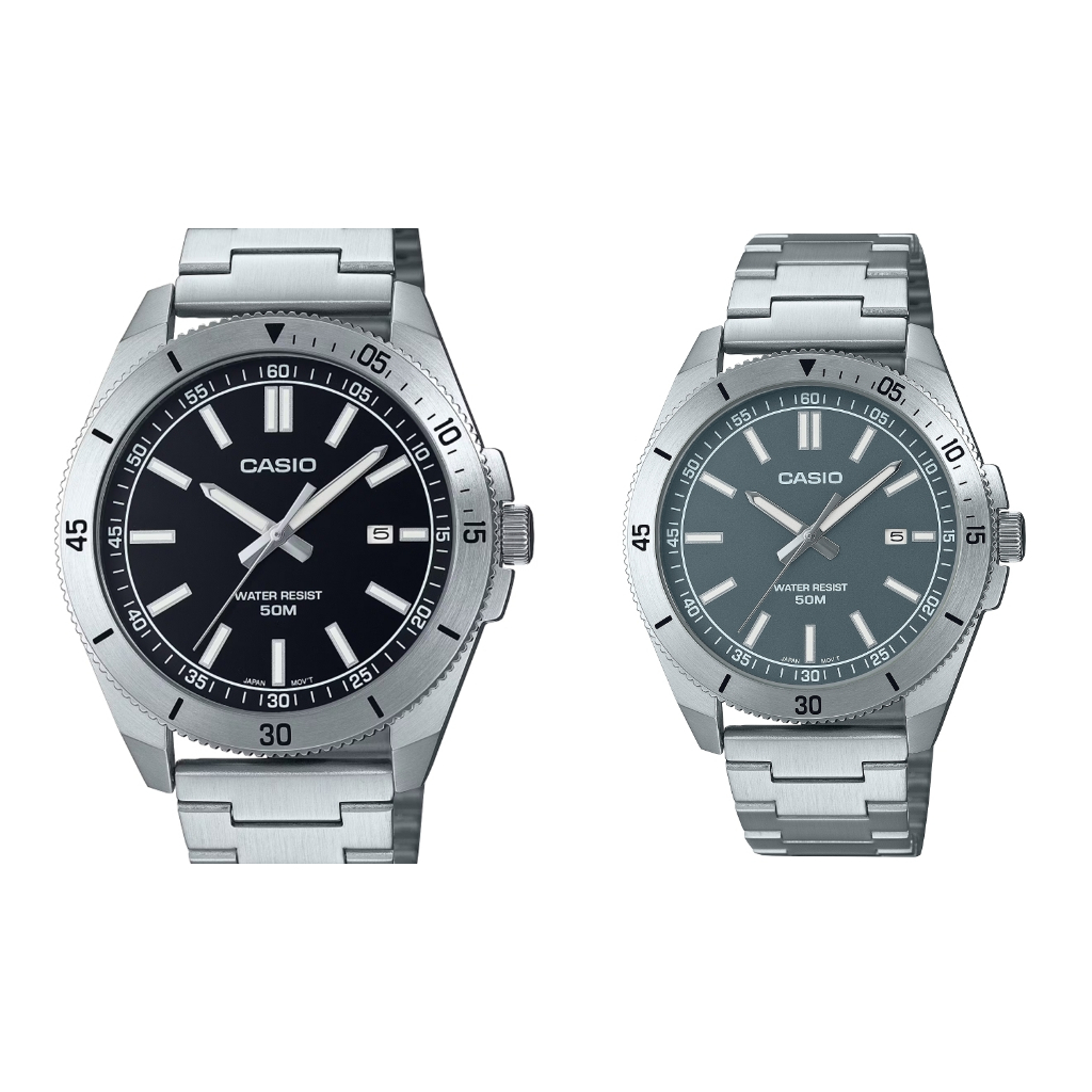 Casio  50 เมตร MTP-B155 MTP-B155D ประกันศูนย์ไทย 1  ปี