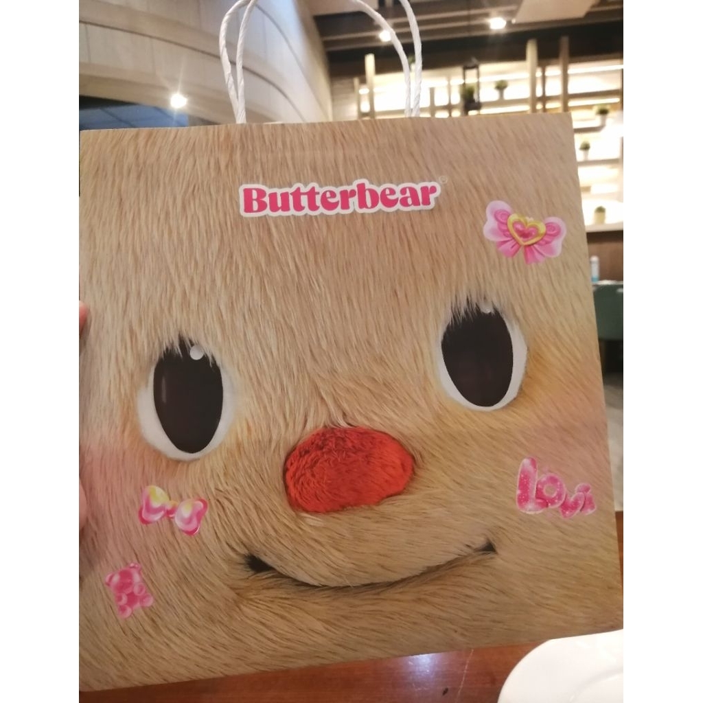 พร้อมส่ง Butterbear​ ถุงกระดาษ​หน้าน้องเนย ของใหม่ไม่ผ่านการใช้งานค่ะ