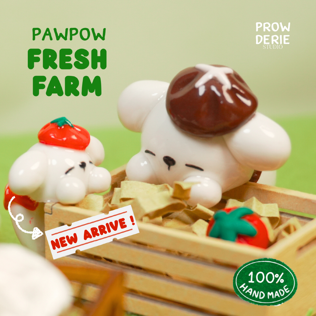 [Pre-order ตะกล้ารวม]  Pawpow Phone Hipper (ตัวเกาะมือถือ) - Pawpow Fresh Farm  collection