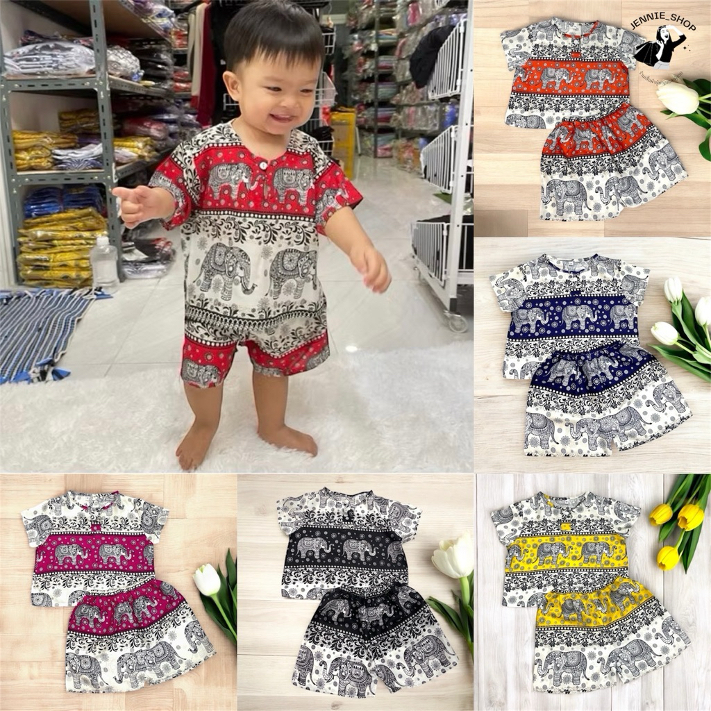 ชุดช้างเด็ก เกรดพรีเมี่ยม ใส่ได้ทั้งน้องผู้หญิงและน้องผู้ชาย