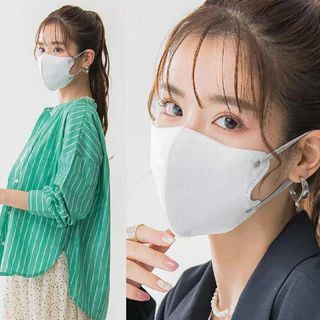 แมสหน้าเรียว 6D ( สำหรับผู้ใหญ่ ) 1 ห่อ 10ชิ้น