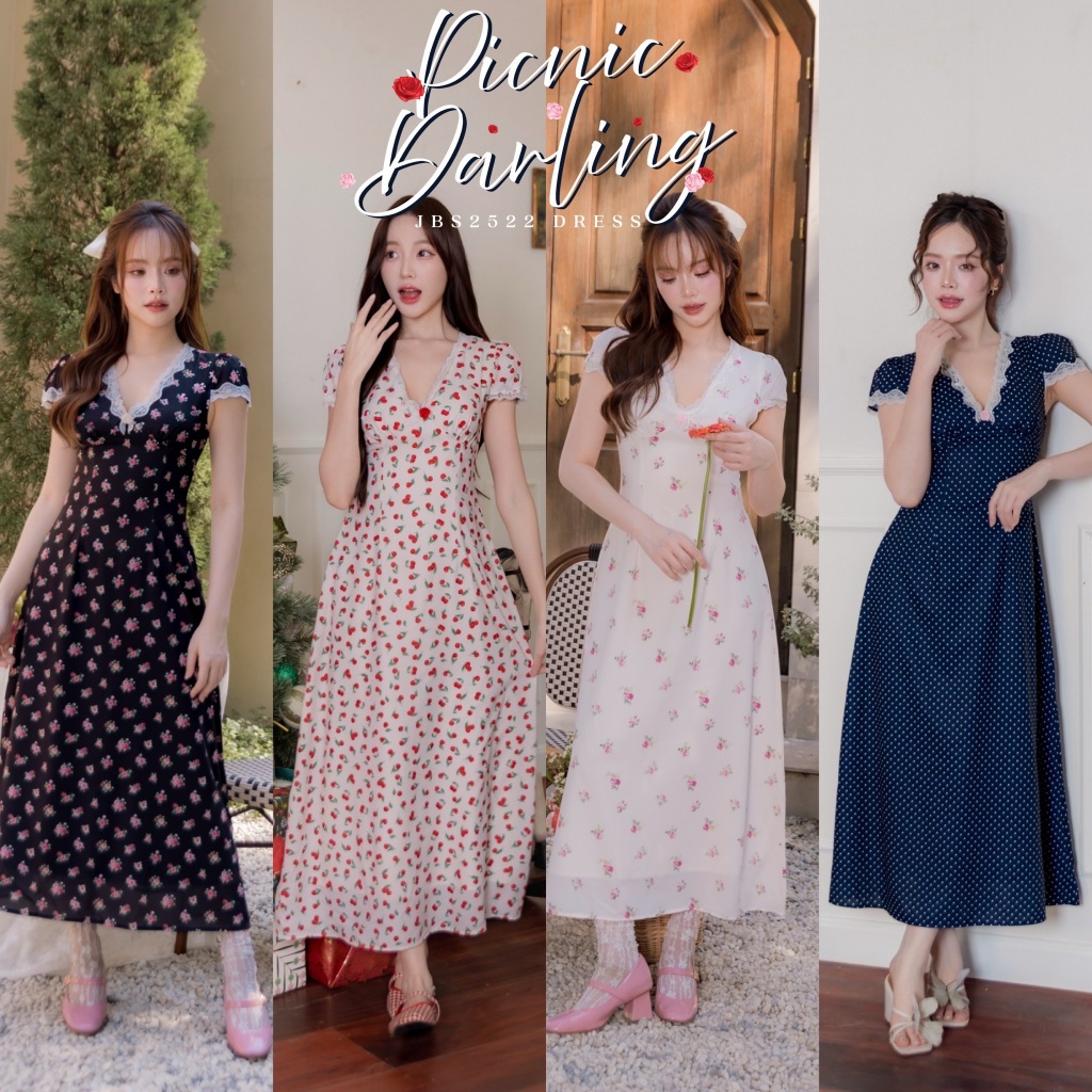 #JBS2522 Picnic Darling Dress Joobs studio
