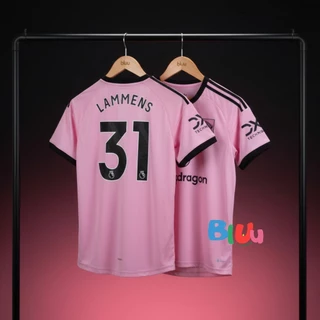 เสื้อฟุตบอล llมuยู ชุดนายประตู สีชมพู ปี 2025-26 เกรดแฟนบอล(3A) โลโก้ปัก ฟลูออฟชั่น เบอร์ชื่อ+อาร์ม EPL พร้อมส่งในไทย