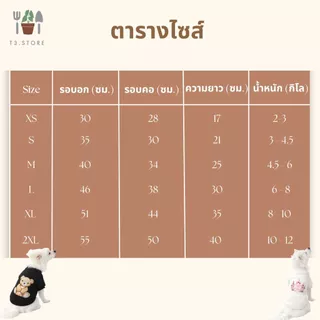 เสื้อผ้าสัตว์เลี้ยง เสื้อสุนัข เสื้อแมว ใส่สบายเหมาะกับน้องหมาและแมว ส่งสินค้าจากไทย ส่งสินค้าทุกวัน