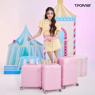 สินค้าแท้ 100% Tpartner รุ่น Melody Series - กระเป๋าเดินทางล้อลากขนาด 14/18/20/24/29 ผิวเงาสวยแข็งแรง 7 สีสุดน่ารัก
