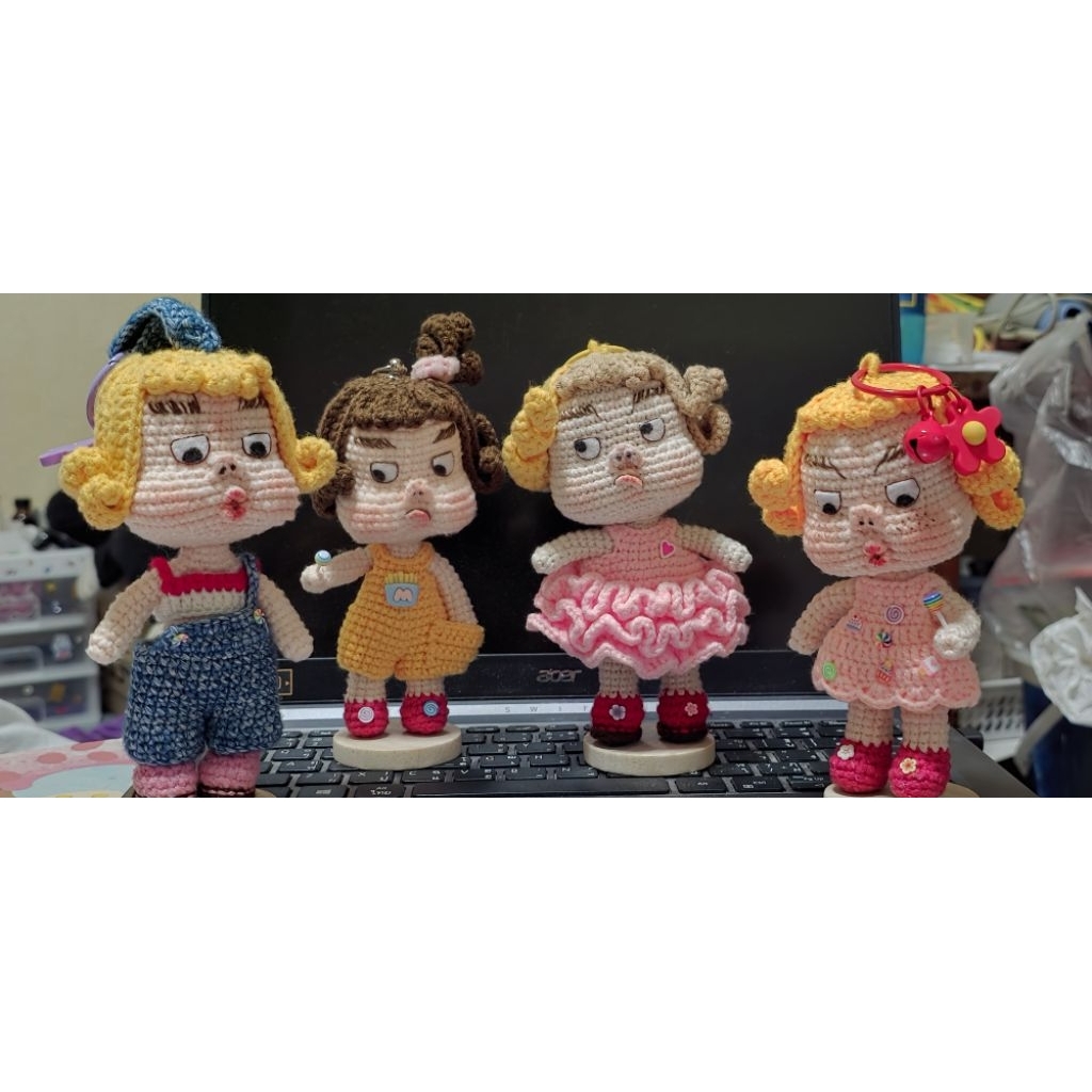 ตุ๊กตาน้องบูด moody girl น้องบูดน่ารัก น่าชังตุ๊กตาห้อยกระเป๋าที่เป็นเพื่อนไปกับคุณทุกที่