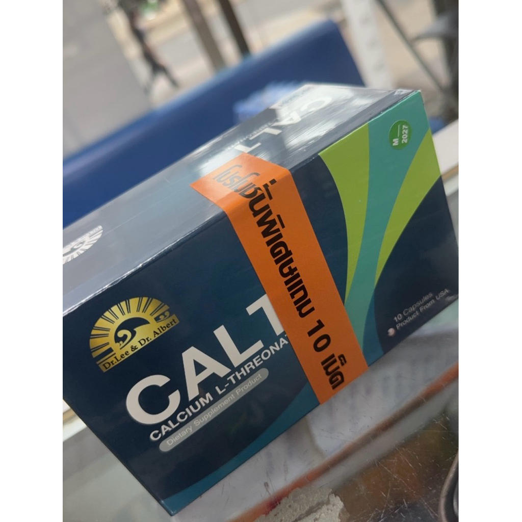 Dr.Lee & Dr.Albert CALT Calcium L-Threonate 60 + 10 เม็ด แคลเซี่ยมแอลทรีโอเนท