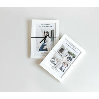 เตรียมพัสดุ 2 วัน ** กรอบรูปสีขาว พร้อมรูป ขนาด4x6นิ้ว