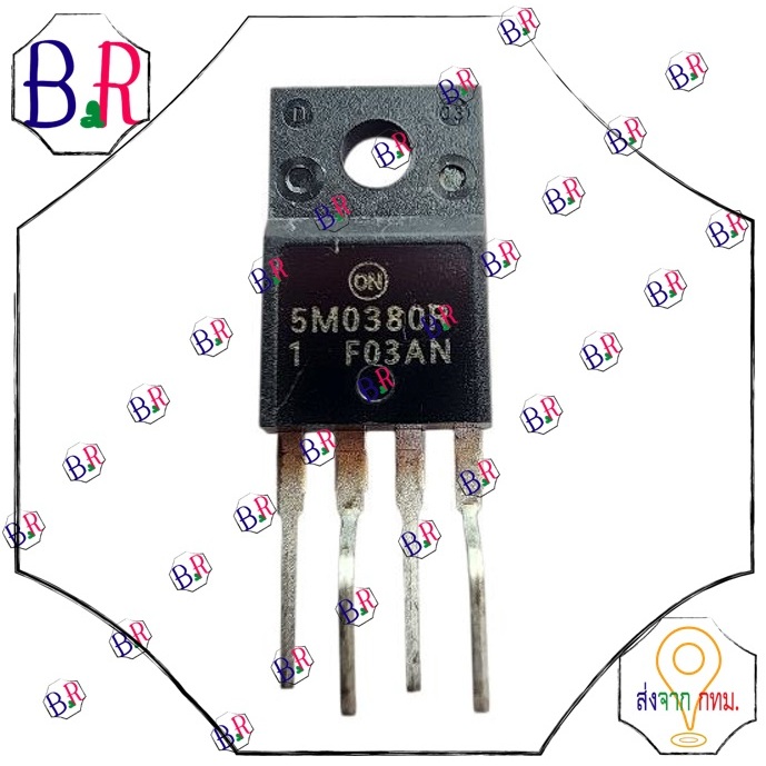 5M0380R 5A 380V TO-220 ชุดอุปกรณ์วงจรไฟฟ้า  5M0380R IC ภาคจ่ายไฟ TO-220F-4L จัดส่งสินค้าทุกวัน
