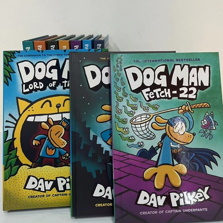 เซ็ต 18 เล่ม Dog Man หนังสือการ์ตูนภาษาอังกฤษ สำหรับเด็ก มือ 1 ของแท้