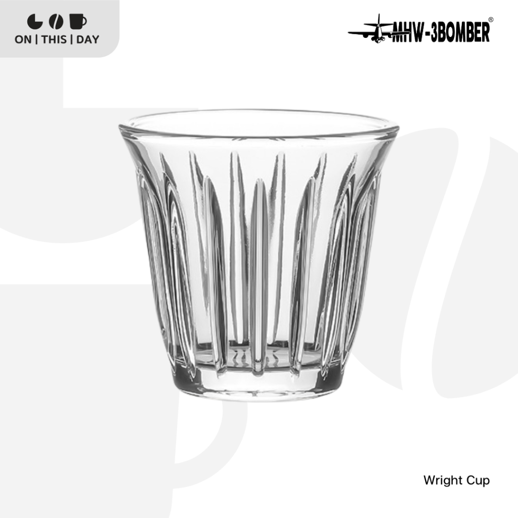 MHW-3BOMBER Wright Cup แก้วกาแฟ แก้วลาเต้