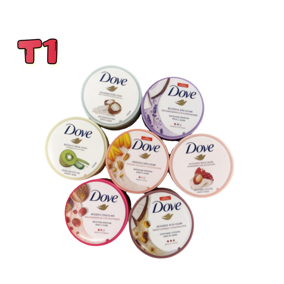 Dove body scrub ครีมสครับผิวให้ความชุ่มชื่น