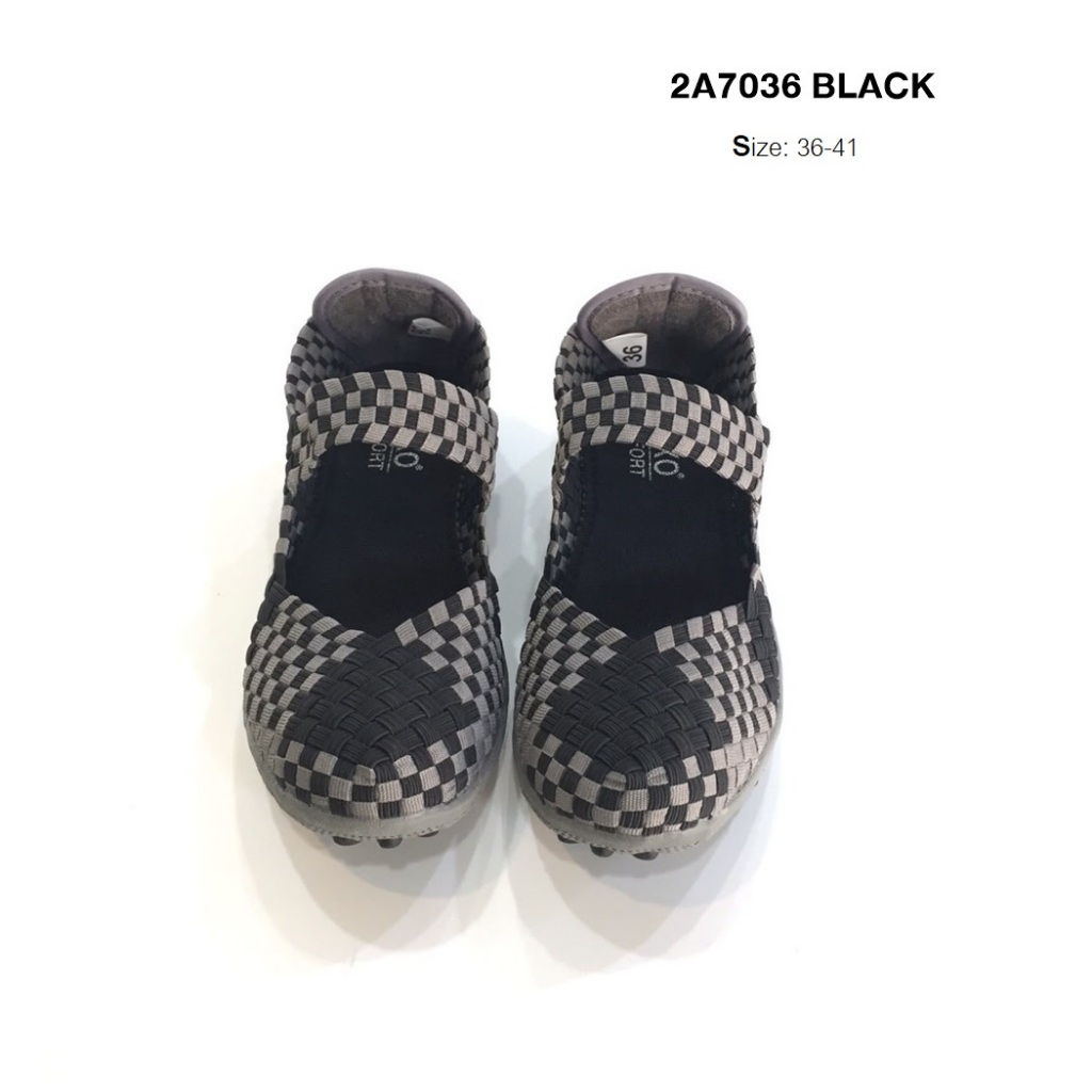 OXXO รองเท้าผ้าใบ ยางยืด เพื่อสุขภาพ รุ่น 2A7036