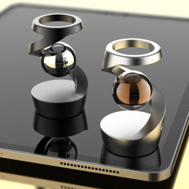 ไจโรสโคปแบบลอยตัว fidget ของเล่นฟินๆ Desktop levitating gyroscope ฟิตเท็จToy Aluminum Alloy spinner สปินเนอร์ levitation