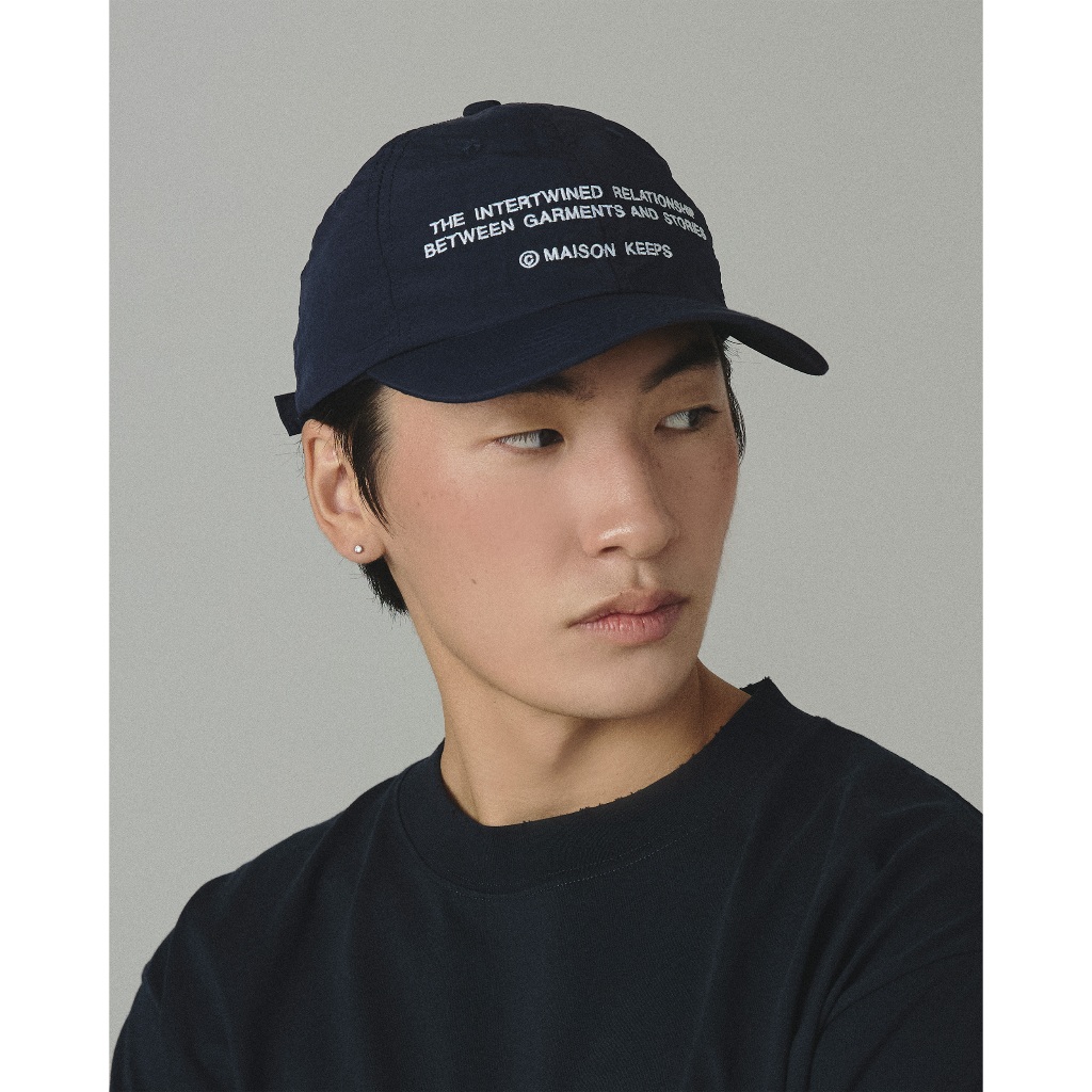 maison KEEPS | Mark Logo Nylon Cap | หมวกแก๊ป รูปที่ 6