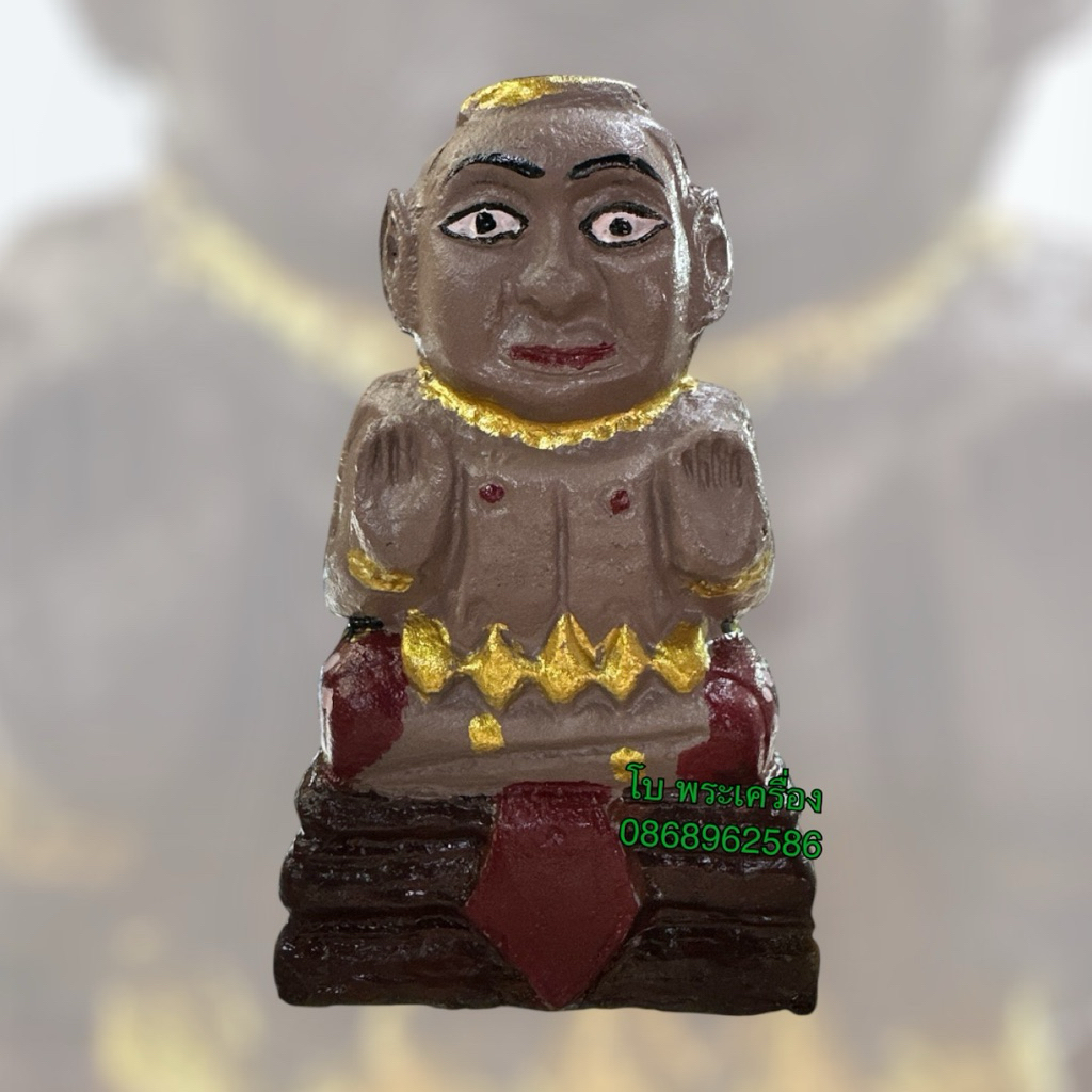 Kuma thong in màu đất sét giữa năm 2569 Đức CHA khéo léo đền Shin wararam. Pathum thani