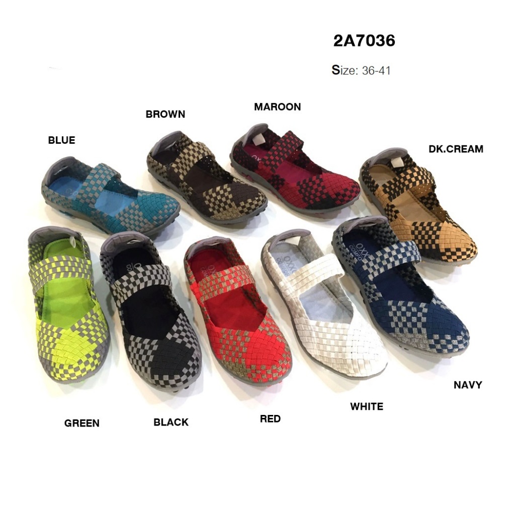 OXXO รองเท้าผ้าใบ ยางยืด เพื่อสุขภาพ รุ่น 2A7036 - รูปที่ 6