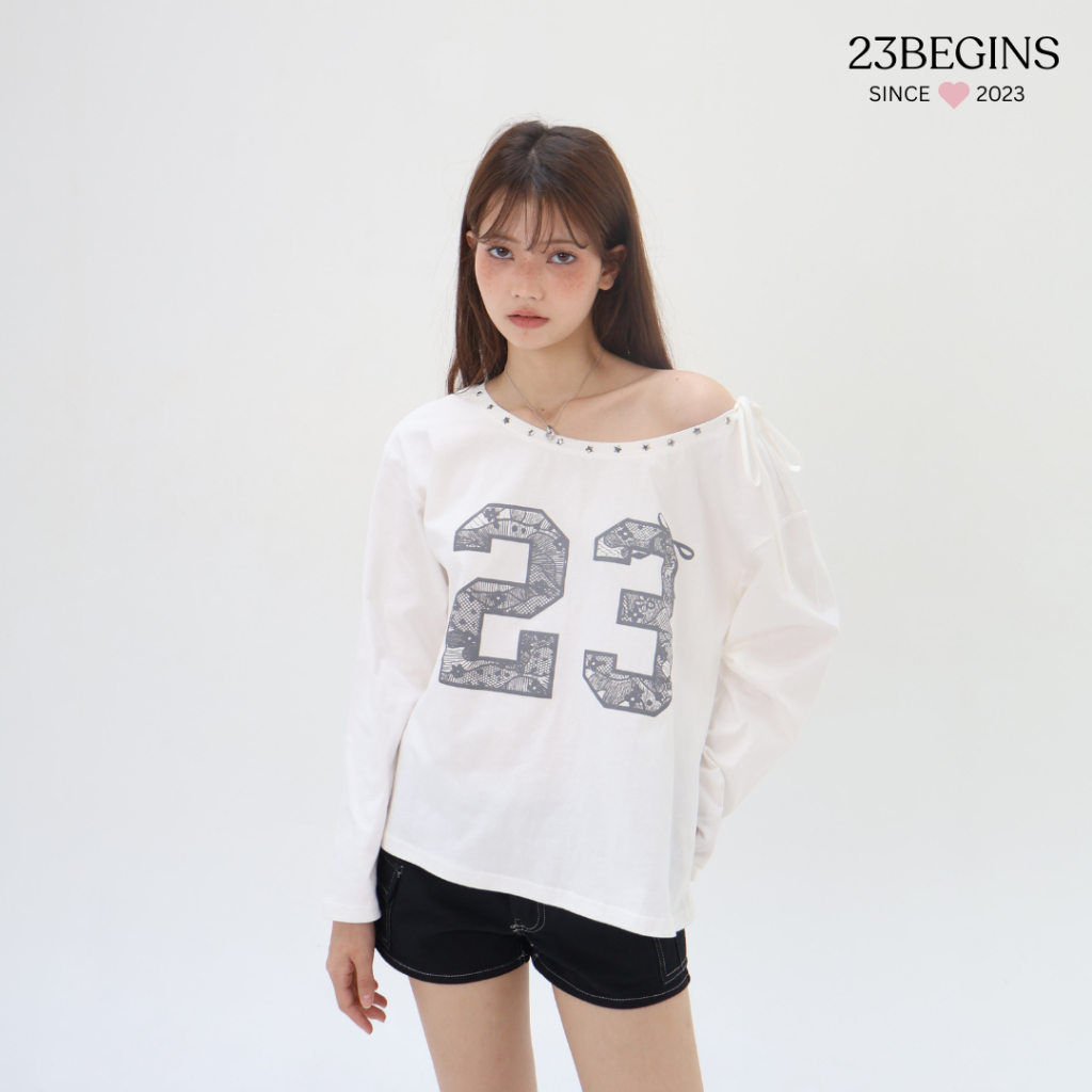 Beth off shoulder เสื้อปาดไหล่ ผ้านุ่ม ไม่บาง เสื้อปาดไหล่(0031) - รูปที่ 3