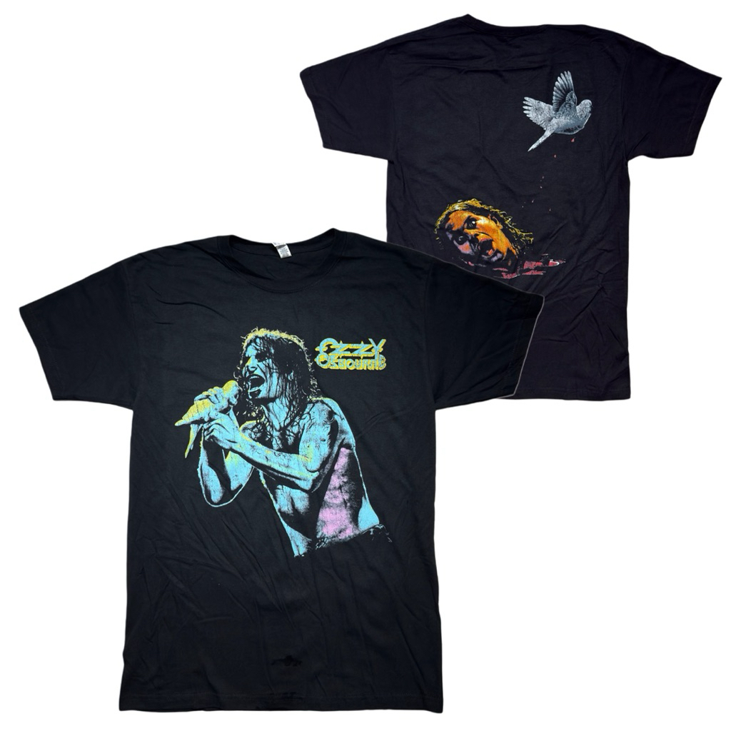 OZZY OSBOURNE T-SHIRT : DOVE (BLACK)