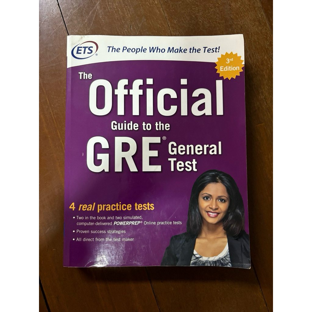 The Official Guide to GRE General test [หนังสือมือสอง]