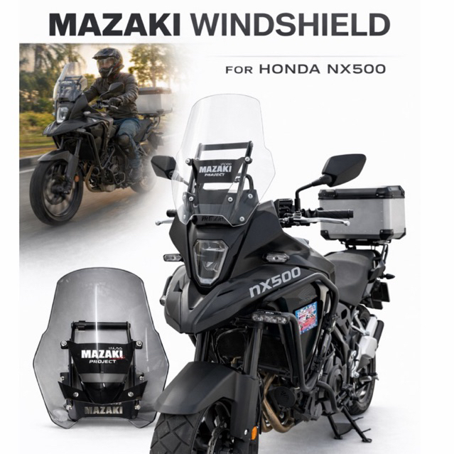 ชิวหน้า NX500 ปรับระดับได้ แบนด์ MAZAKI