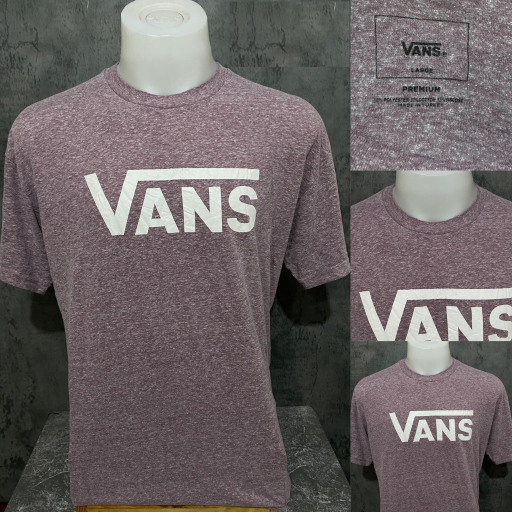 เสื้อยืด คอกลม  Vans