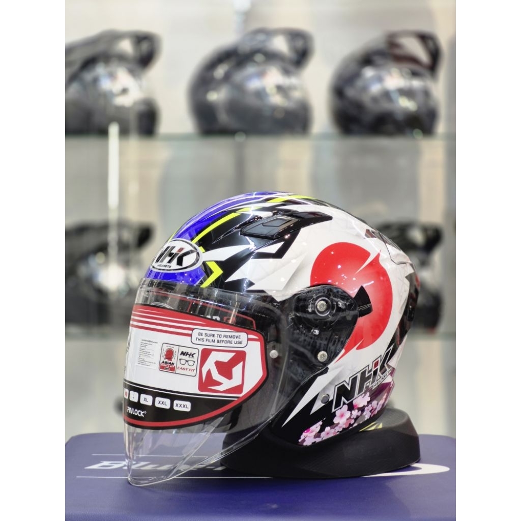 หมวกกันน็อคเปิดหน้า NHK รุ่น S1GP PRO Alonso Lopez #4